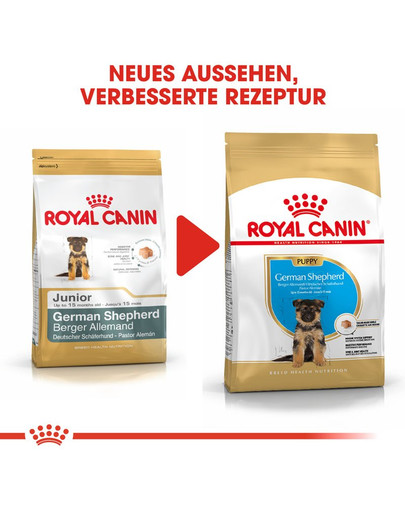 ROYAL CANIN German Shepherd Puppy Welpenfutter trocken für Deutsche Schäferhunde 12+2 kg Gratis!