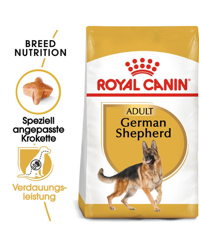ROYAL CANIN German Shepherd Adult Hundefutter trocken für Deutsche Schäferhunde 12 kg
