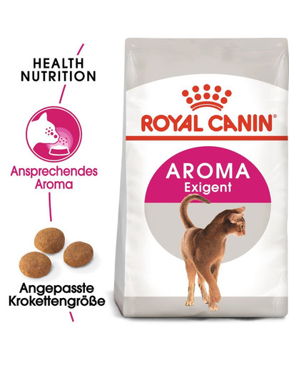 ROYAL CANIN AROMA EXIGENT Trockenfutter für wählerische Katzen 2 kg