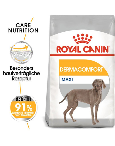 ROYAL CANIN DERMACOMFORT MAXI Trockenfutter für große Hunde mit empfindlicher Haut 10 kg