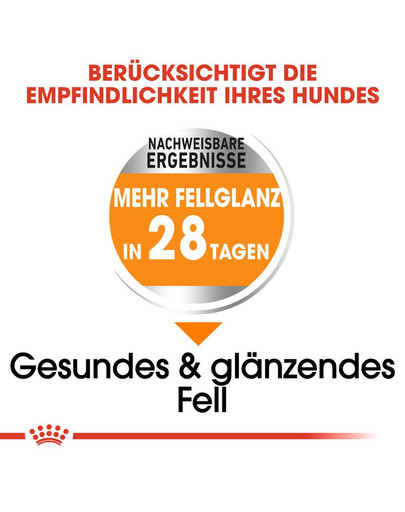 ROYAL CANIN COAT CARE MINI Trockenfutter für kleine Hunde für glänzendes Fell 3 kg