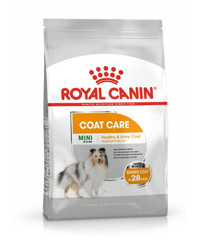 ROYAL CANIN COAT CARE MINI Trockenfutter für kleine Hunde für glänzendes Fell 1 kg