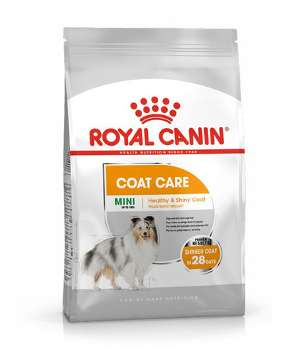 ROYAL CANIN COAT CARE MINI Trockenfutter für kleine Hunde für glänzendes Fell 3 kg