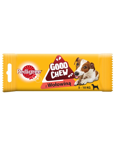 PEDIGREE GoodChew Beutel mit Rind für kleine Hunde 1 Stück