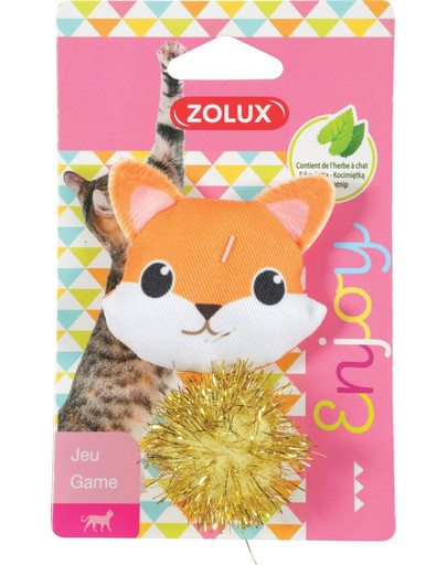 ZOLUX Katzenspielzeug mit Katzenminze LOVELY Fuchs