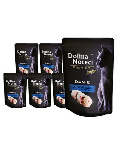 DOLINA NOTECI Premium Rindfleischschale für sterilisierte Katzen 85 g