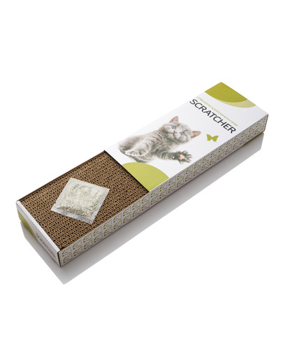 ARISTOCAT Scratcher - Kratzmatte aus Karton mit Katzenminze