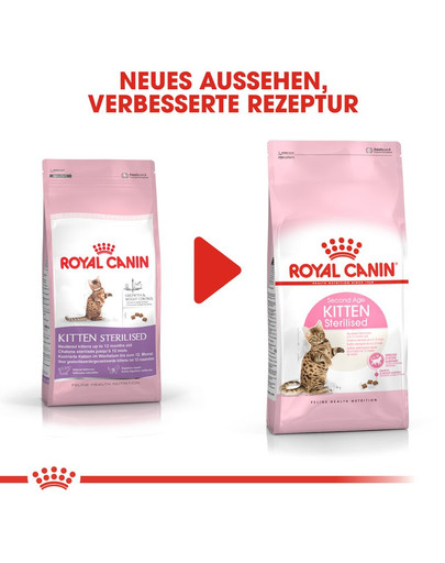 ROYAL CANIN KITTEN Sterilised Kittenfutter für kastrierte Kätzchen 400 g