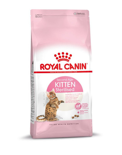 ROYAL CANIN KITTEN Sterilised Kittenfutter für kastrierte Kätzchen 2 kg