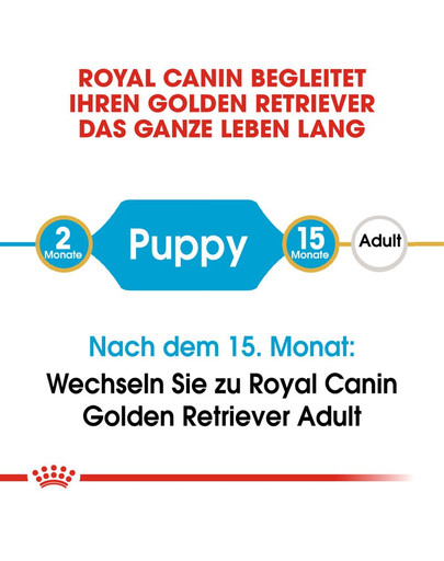 ROYAL CANIN Golden Retriever Puppy Welpenfutter trocken 3 kg