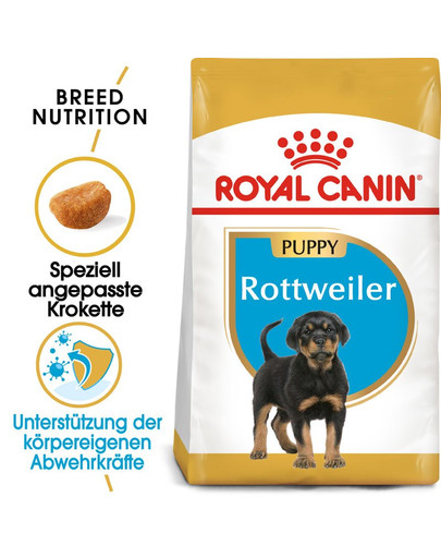 ROYAL CANIN Rottweiler Puppy Hunde Welpenfutter trocken 12 kg