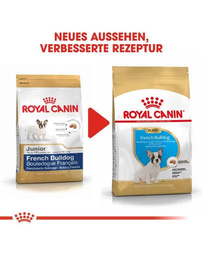 ROYAL CANIN French Bulldog Puppy Welpenfutter trocken für Französische Bulldoggen 10 kg