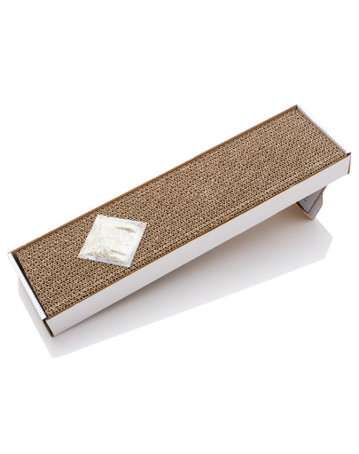 ARISTOCAT Scratcher - Kratzmatte aus Karton mit Katzenminze