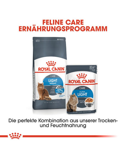 ROYAL CANIN Light Weight Care Trockenfutter für übergewichtige Katzen 10 kg