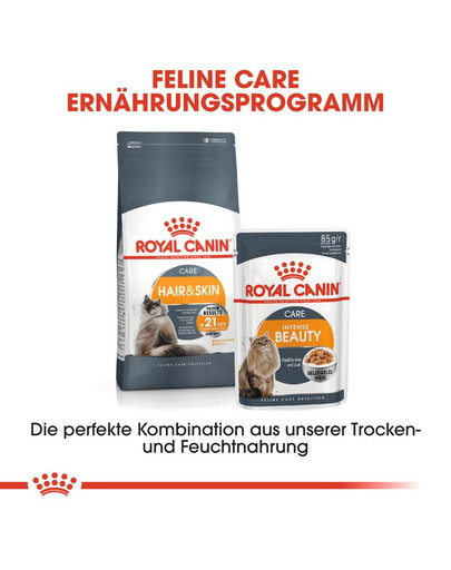 ROYAL CANIN Hair & Skin Care Katzenfutter trocken für gesundes Fell 4 kg