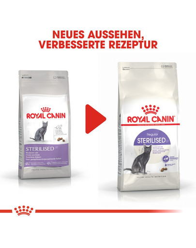 ROYAL CANIN Sterilised 37 10 kg + 2 kg Gratis