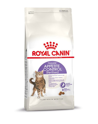ROYAL CANIN STERILISED Appetite Control Trockenfutter für kastrierte übergewichtige Katzen 400 g