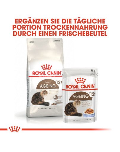 ROYAL CANIN AGEING 12+ Trockenfutter für ältere Katzen 4 kg
