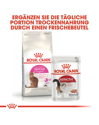 ROYAL CANIN SAVOUR EXIGENT Trockenfutter für wählerische Katzen 400 g