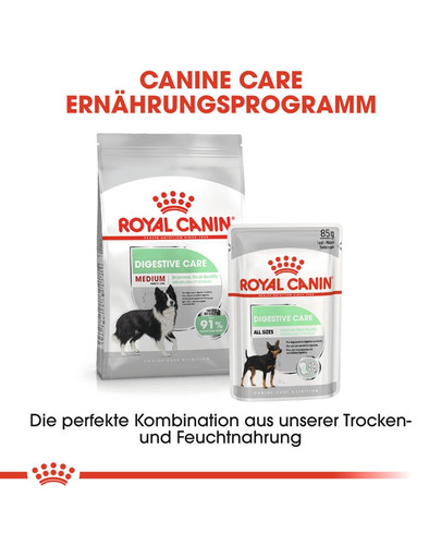 ROYAL CANIN DIGESTIVE CARE MEDIUM Trockenfutter für mittelgroße Hunde mit emfindlicher Verdauung 10 kg