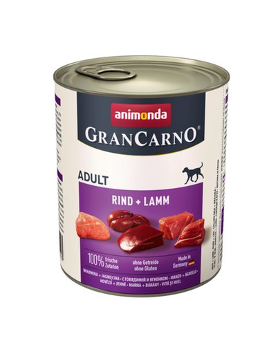 ANIMONDA GranCarno Original Adult RIND + LAMM 400 g