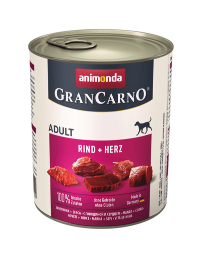 ANIMONDA GranCarno Original Adult RIND + HERZ 800 g