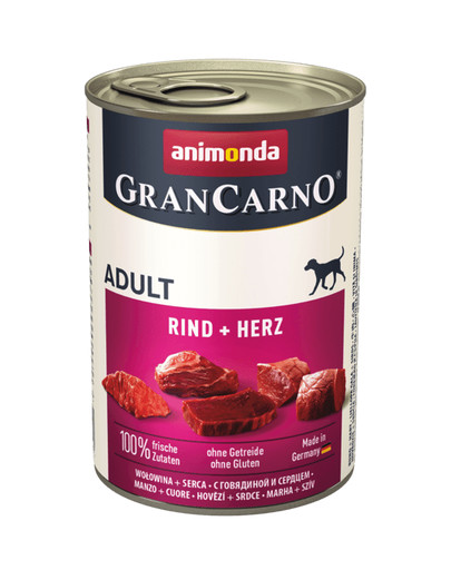 ANIMONDA GranCarno Original Adult RIND + HERZ 400 g