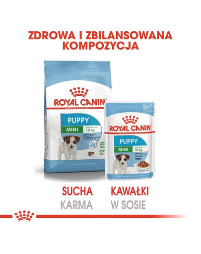 ROYAL CANIN MINI PUPPY Welpenfutter nass für kleine Hunde 85 g