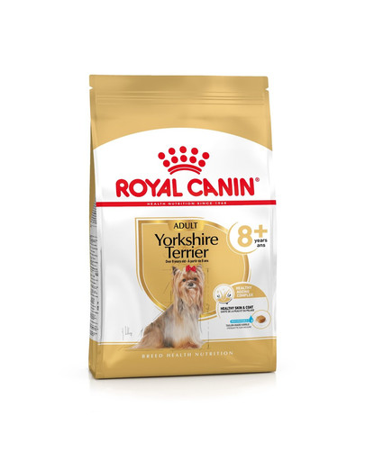 ROYAL CANIN Yorkshire Terrier 8+ Trockenfutter für ältere Hunde 0.5 kg