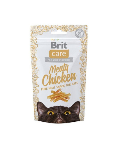 BRIT Care Cat Snack Meaty Chicken 50 g