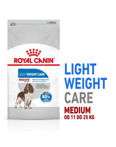 ROYAL CANIN MEDIUM Light Weight Care Trockenfutter für übergewichtige mittelgroße Hunde 10 kg