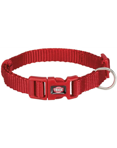 TRIXIE Premium Halsband XS-S 22-35 cm / 15 mm rot