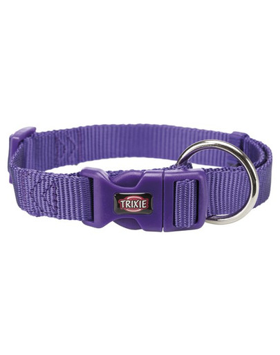 TRIXIE  Premium Halsband S: 25–40 cm/15 mm violett