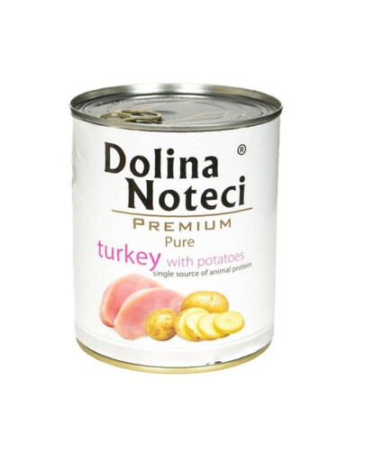 DOLINA NOTECI Premium Pure Truthahn mit Kartoffeln 800g