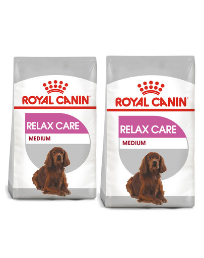 ROYAL CANIN RELAX CARE MEDIUM Trockenfutter für mittelgroße Hunde in unruhigem Umfeld 20 kg (2 x 10 kg)