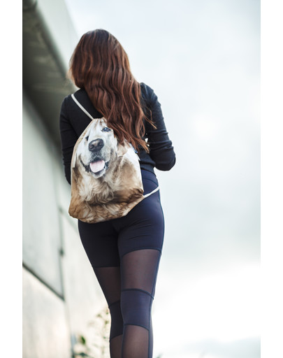 FERA Sportbeutel mit dem Bildaufdruck des Hund Golden Retriever