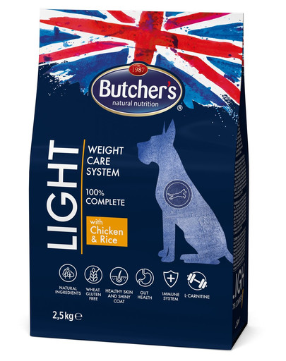 BUTCHER'S Functional Senior Dog Dry mit Pute und Reis 2,5kg
