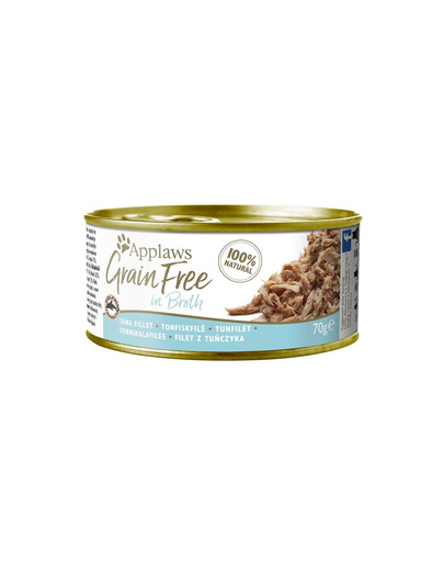 APPLAWS Grainfree in Broth Thunfischfilet 70g