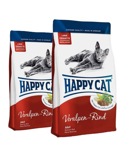 HAPPY CAT Adult Voralpen-Rind 20 kg (2 x 10 kg)