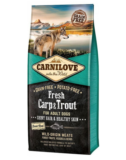 CARNILOVE Adult Fresh Carp & Trout 24 kg ( 2 x 12 kg )