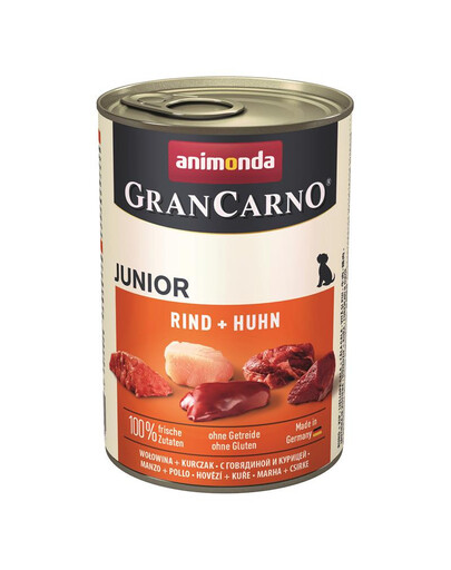 ANIMONDA GranCarno Original Junior Rind & Huhn 400 g