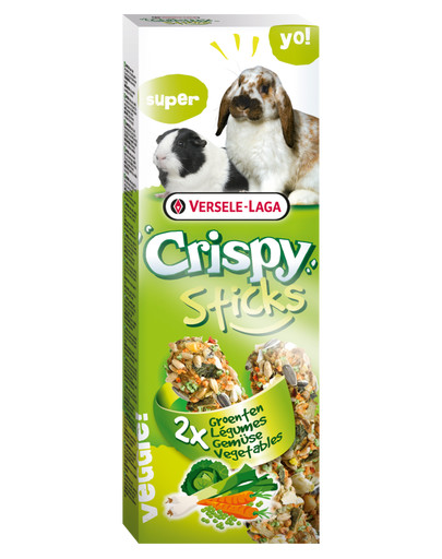 VERSELE-LAGA Crispy Sticks Rabbit & Guinea Pig Vegetables