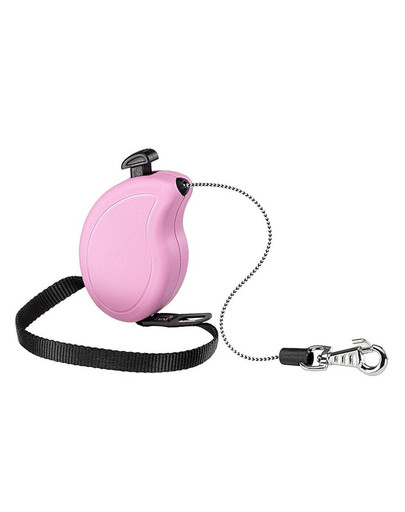 FERPLAST Flippy One Cord Mini Automatik Kabelleine 3 m Rosa