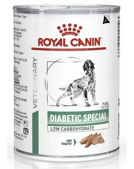 ROYAL CANIN DIABETIC SPECIAL LOW CARBOHYDRATE CANINE 410 g :: Hund ::  Hundefutter und Snacks :: Tierarztfutter für Hunde 