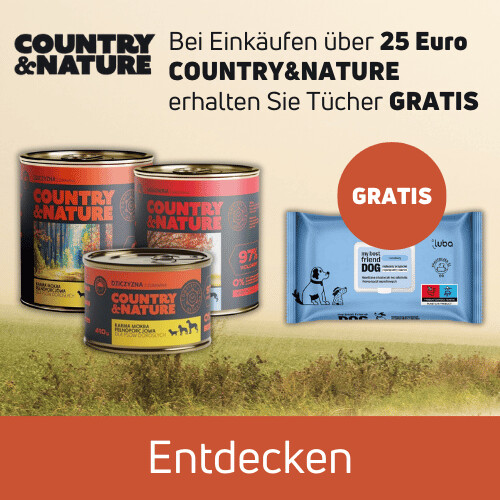 Aktion COUNTRY&NATURE Bei Bestellungen über 25 Euro erhalten Sie Tücher GRATIS!