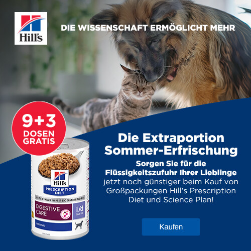 HILL'S Aktion: 9+3 Dosen GRATIS