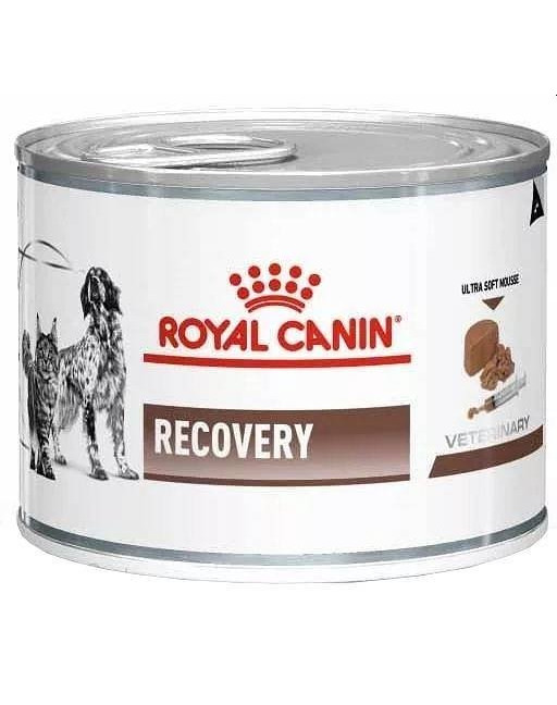 ROYAL CANIN Recovery 12 x 195 g Diät-Alleinfuttermittel für ausgewachsene Hunde und ausgewachsene Katzen :: Hund :: Hundefutter und Snacks Tierarztfutter für Hunde :: FERA24.DE