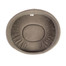 FERA Oval Hundebett 75x62x22 cm grau