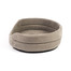 FERA Oval Hundebett 75x62x22 cm grau