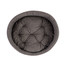 FERA ovales Hundebett mit Kissen 75x62x22 cm grau